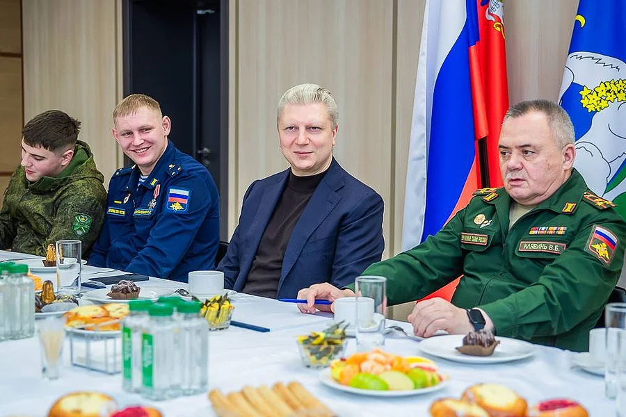 Андрей Иванов встретился с ветеранами СВО на площадке одинцовского военкомата