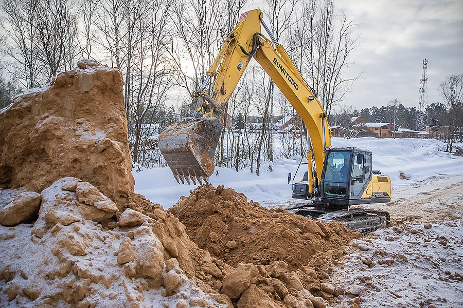 s, Обустройство парковки у парка в Маслово выполнено на 60%