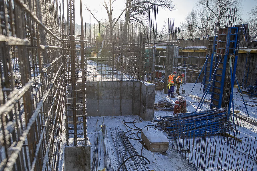 s, Строительство новой поликлиники в Голицыно выполнено на 15%