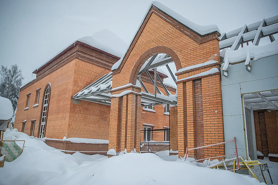 s, Капитальный ремонт медицинского стационара в селе Перхушково выполнен на 82%