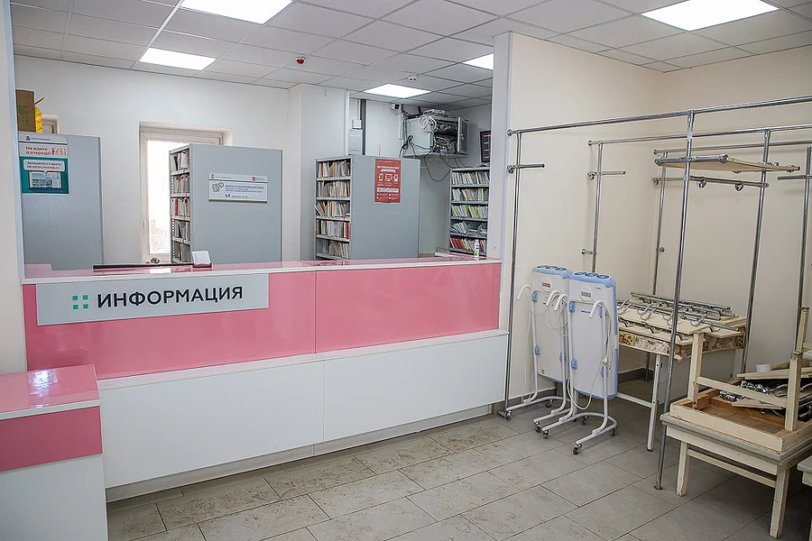 s, Текущий ремонт амбулатории в поселке Горки-10 выполнен на 85%