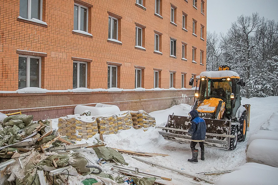 s, Капитальный ремонт медицинского стационара в селе Перхушково выполнен на 82%