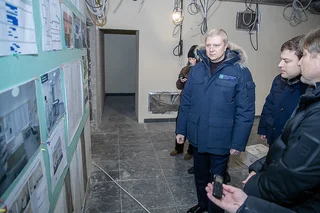 В селе Перхушково Одинцовского округа продолжается капитальный ремонт медицинского стационара, на базе которого в 2026 году откроется Региональный сосудистый центр. Ход работ в пятницу, 30 января, проверил глава муниципалитета Андрей Иванов