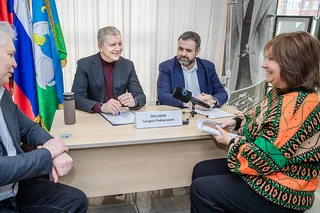 Глава Одинцовского округа Андрей Иванов во вторник, 10 февраля, провел личный прием в территориальном управлении Успенское — на площадке Культурного центра имени И. Д. Кобзона в селе Успенское