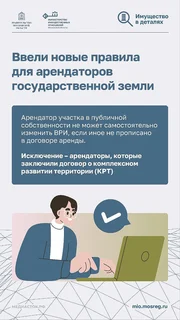 Жителей округа информируют о видах разрешённого использования земельных участков
