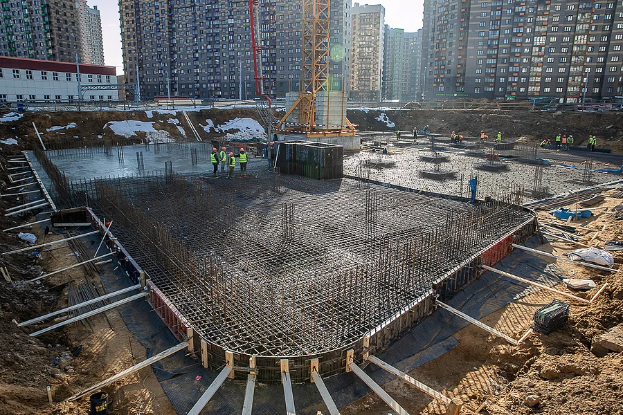 s, Андрей Иванов проинспектировал строительство поликлиники в Трехгорке