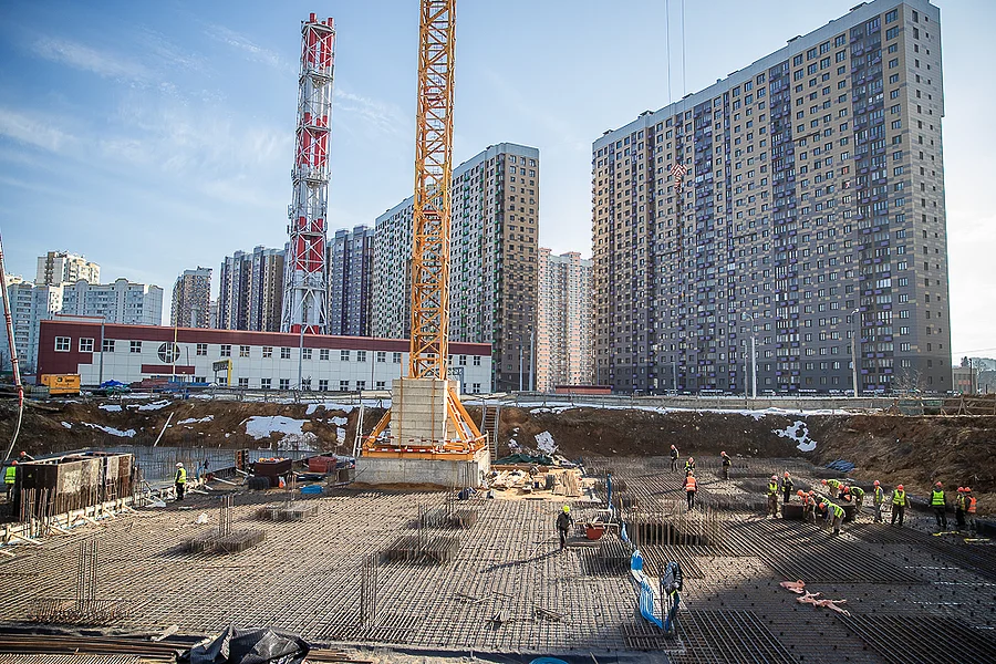 s, Андрей Иванов проинспектировал строительство поликлиники в Трехгорке