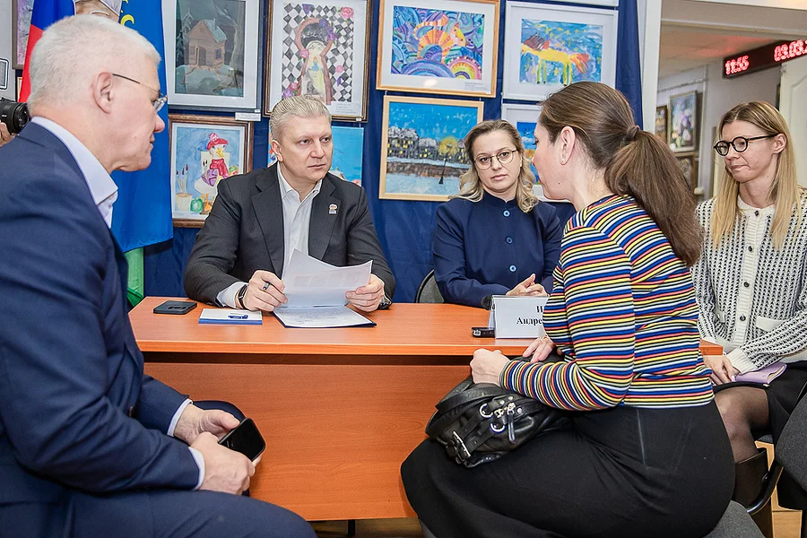 s, Личный прием провел Андрей Иванов в Сколковском