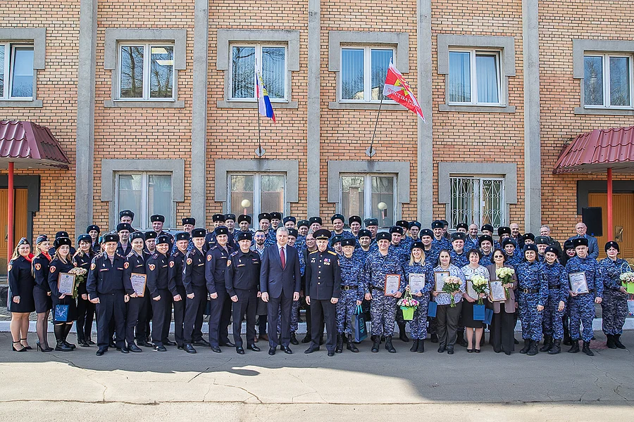 s, Андрей Иванов поздравил личный состав Одинцовского отдела вневедомственной охраны с Днём войск национальной гвардии