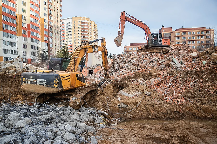 s, Ход строительства нового детского сада в поселке ВНИИССОК проверил Андрей Иванов