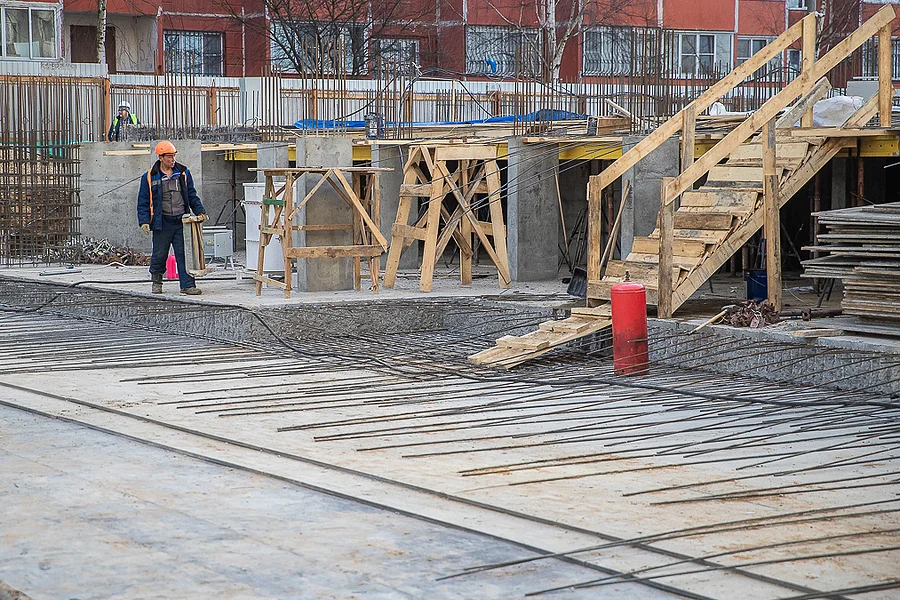 s, Ход строительства нового детского сада в поселке ВНИИССОК проверил Андрей Иванов