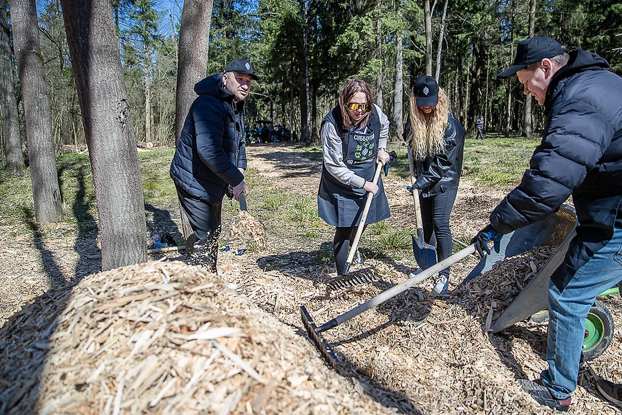Одинцовский округ принял участие во Всероссийском субботнике