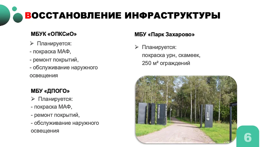 Снимок экрана 04 10 в 14.23.42, Готовность парков к летнему сезону обсудили на совещании в администрации Одинцовского округа