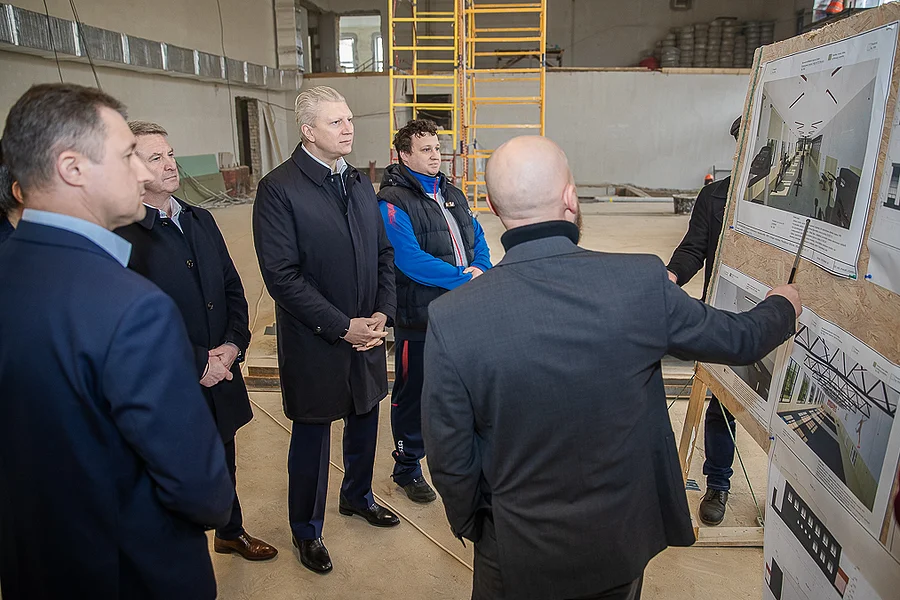 s 2, Капитальный ремонт спортивной школы «Старый Городок» выполнен на 60%