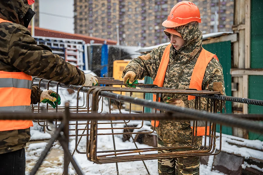 s, Строительство поликлиники в микрорайоне Новая Трехгорка выполнено на 7%