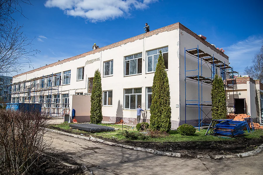 s, Капитальный ремонт здания Детской школы искусств в Кубинке выполнен на 25%