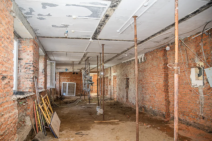 s, Капитальный ремонт здания Детской школы искусств в Кубинке выполнен на 25%