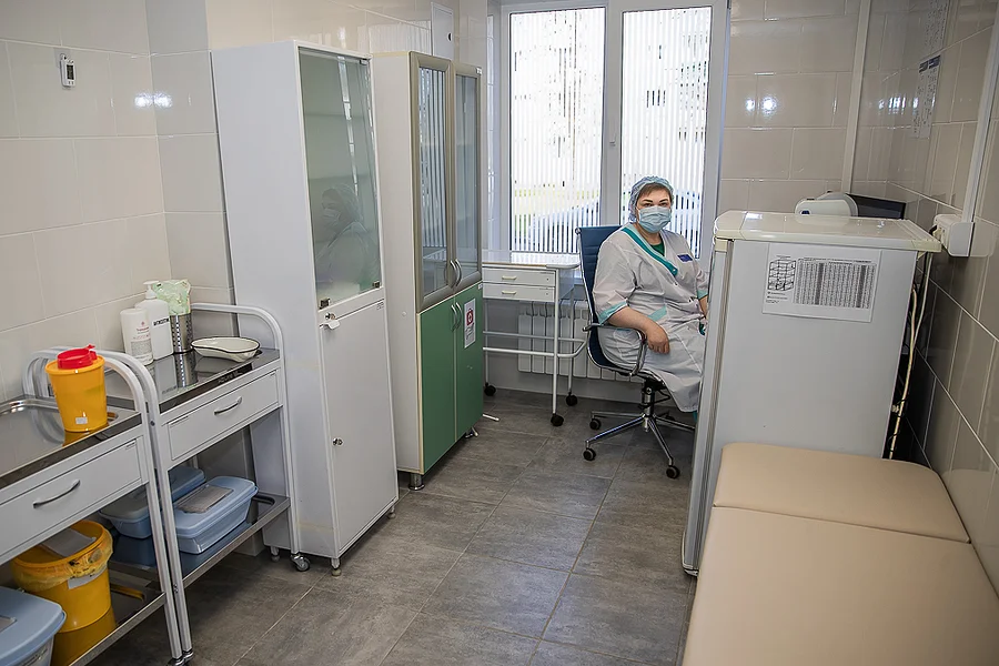 s, Качество ремонта в амбулатории села Шарапово проверили Иван Каприн и Олег Рожнов