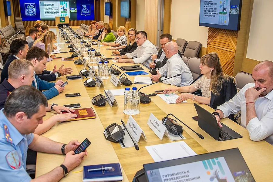 Готовность к проведению государственной итоговой аттестации в Одинцовском округе обсудили на совещании Андрея Иванова