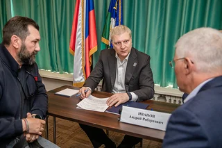 Личный прием провел Андрей Иванов в Новоивановском