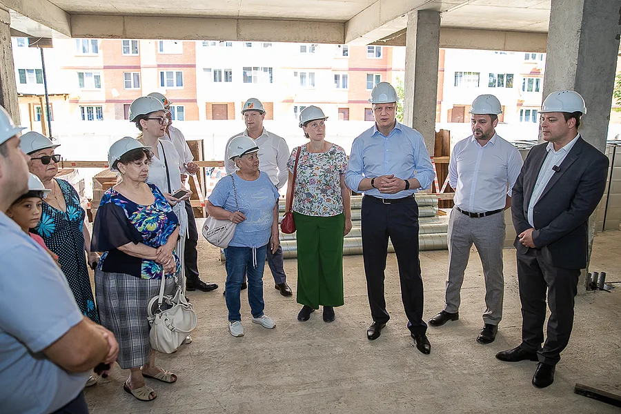 Поликлиника текст 1, Строительная готовность поликлиники в Голицыно превысила 30%