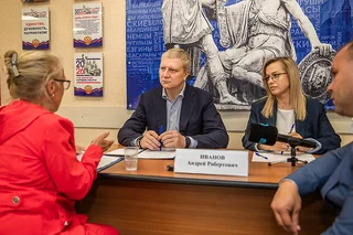 Личный прием в территориальном управлении Рублевское провел Андрей Иванов