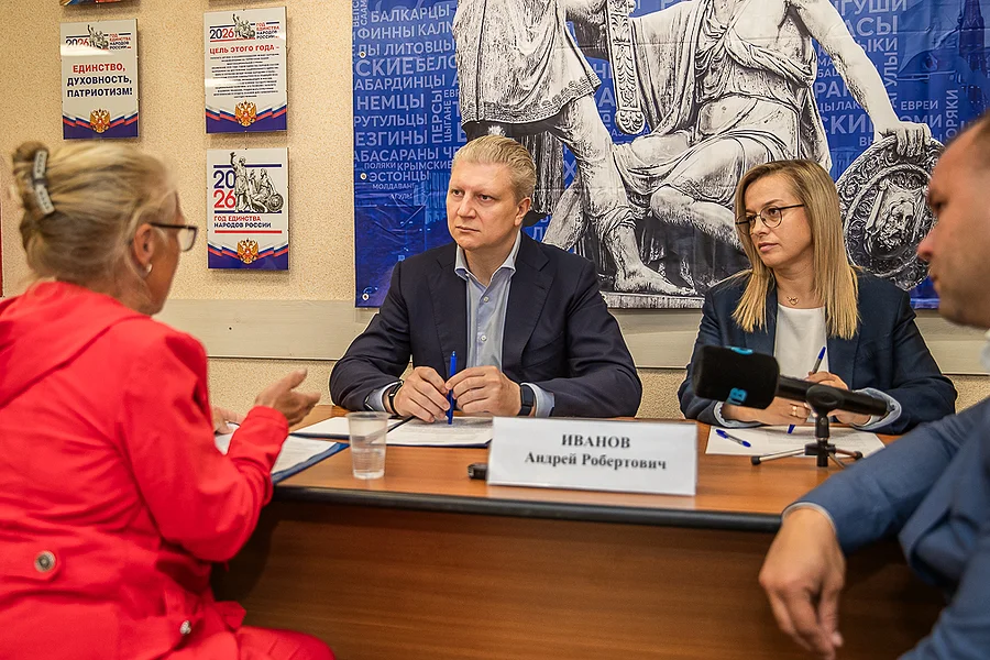Личный прием в территориальном управлении Рублевское провел Андрей Иванов, Июнь