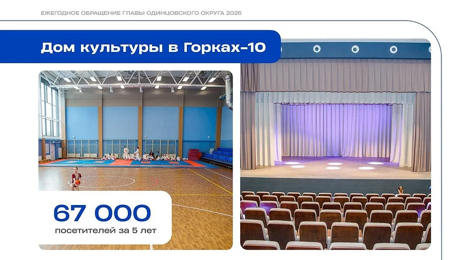 Глава Одинцовского округа Андрей Иванов подвел итоги работы команды муниципалитета в сфере культуры за последние 5 лет