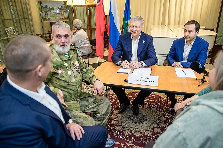 Личный прием провел Андрей Иванов в территориальном управлении Голицынское, Сентябрь