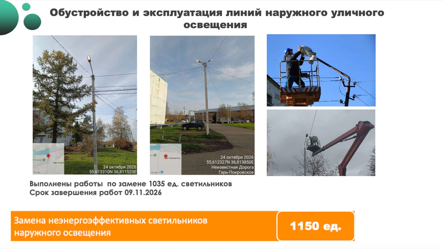 Совещание по строительству и содержанию линий наружного освещения провел Андрей Иванов