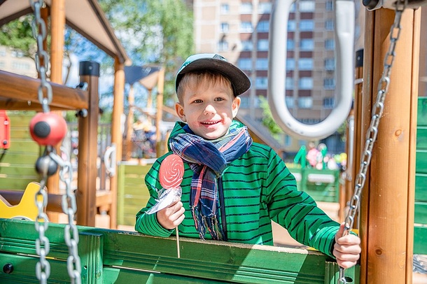 В Одинцово открылась игровая площадка для детей с ограниченными возможностями здоровья, Июнь