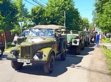 Международный бронепробег «Дорога мужества» прошел по территории Голицыно
