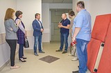 Депутат-единоросс Олег Рожнов проверил ход ремонтных работ в медучреждениях Кубинки