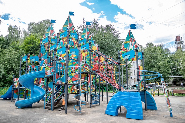 В Одинцово установили 5 детских площадок по губернаторской программе —  Одинцовский городской округ Московской области
