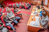 Секретарь одинцовского отделения партии провел встречу с дольщиками ЖК «Изумрудная долина»